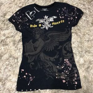 Rebel Spirit t shirt with lots of detail!